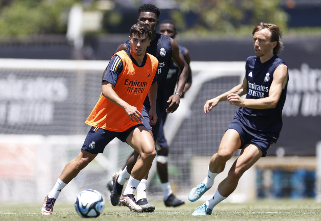 Real Madrid Pre-Season Training Session