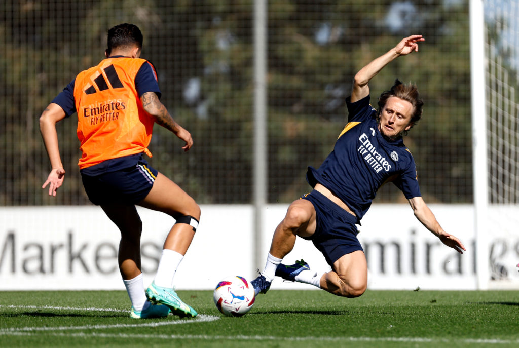 Real Madrid Training Session