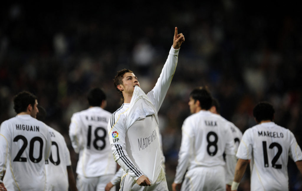 TOPSHOT-FBL-ESP-REAL MADRID-VILLARREAL